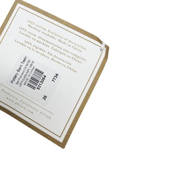 NEW Pottery Barn Teen 18x18 Pillow Cover Cotton Create Your Own Sunshine - Picture 4 of 5